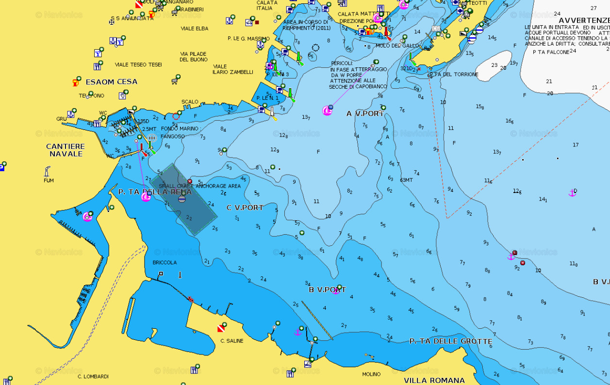 ormeggi, posti barca, campo boe ISola d'Elba